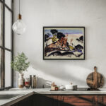 Road to the hills Ibiza 1933 Frances Hodgkins 6 mockup