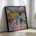 Road with Trees near the Freidorf 1927 Hermann Scherer 4 mockup