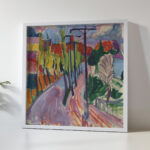 Road with Trees near the Freidorf 1927 Hermann Scherer 5 mockup