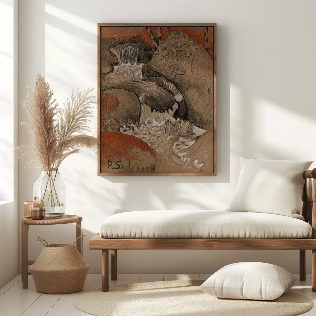 Rochers dHuelgoat 1892 Paul Serusier 5 mockup