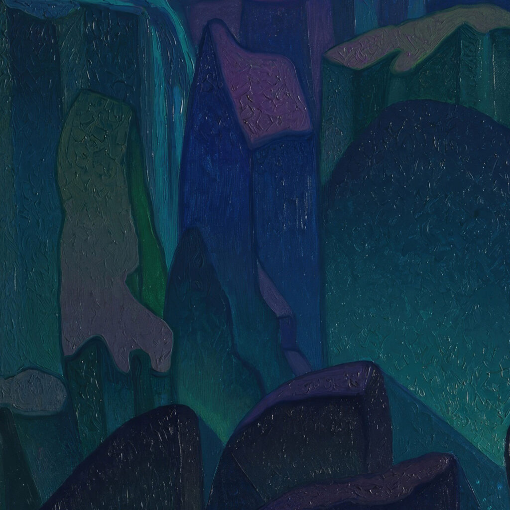 Rock at Sea 1920 1922 Raymond Jonson 8 mockup