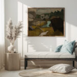 Rocky landscape with water 1911 Tadeusz Makowski 5 mockup