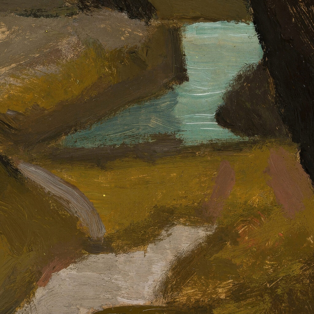 Rocky landscape with water 1911 Tadeusz Makowski 8 mockup