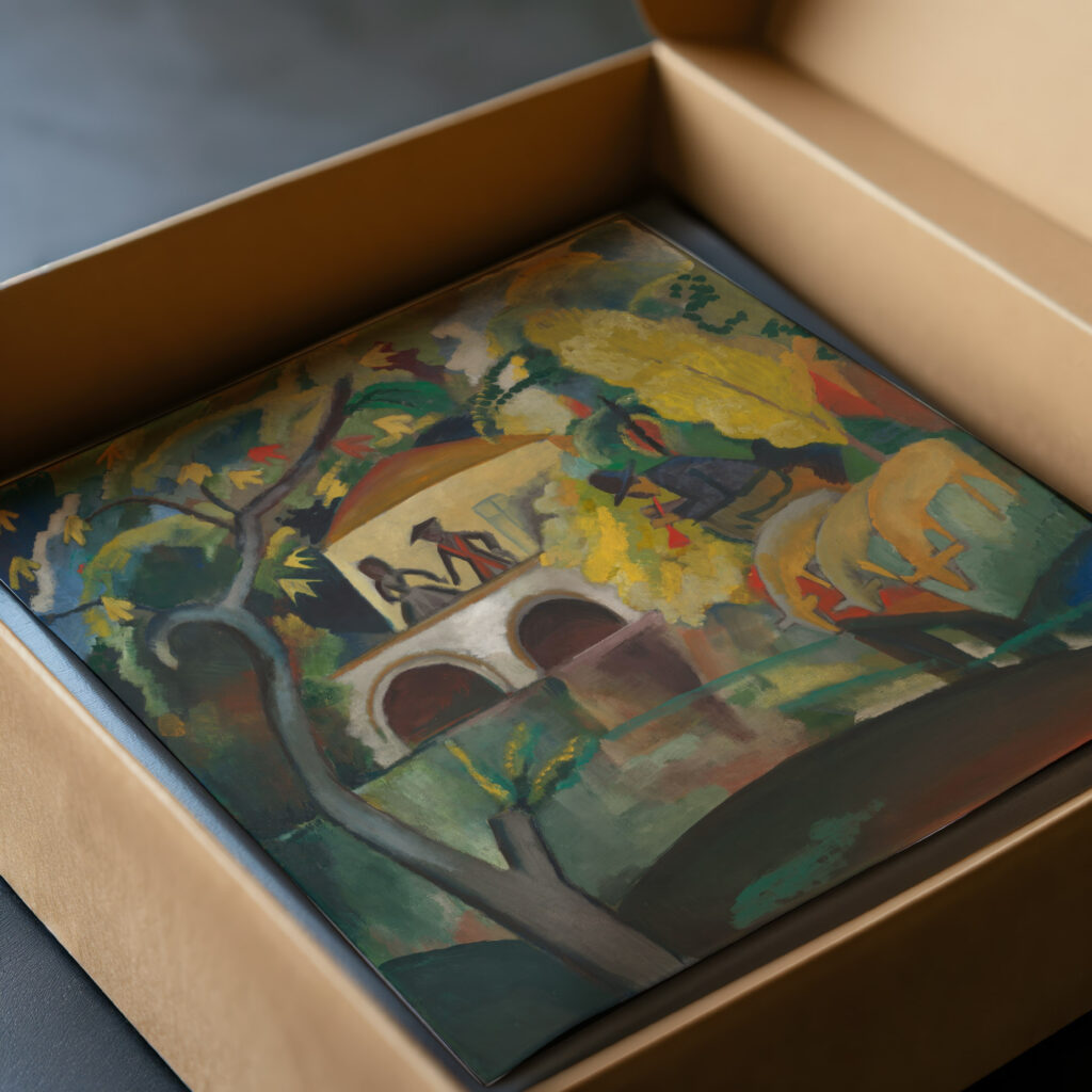 Rokoko 1912 August Macke video mockup