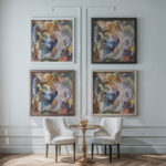 Romantic Fantasy II 1919 1921 Edvard Weie framed posters mockup