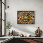 Roosali von Indien Roosali von Rusland Roosali von China Und Roosali von Jappan im Skt. AdolfRoosaGaarta 1922 Adolf Wolfli 6 mockup