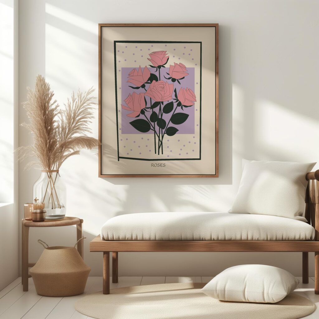 Roses 5 mockup