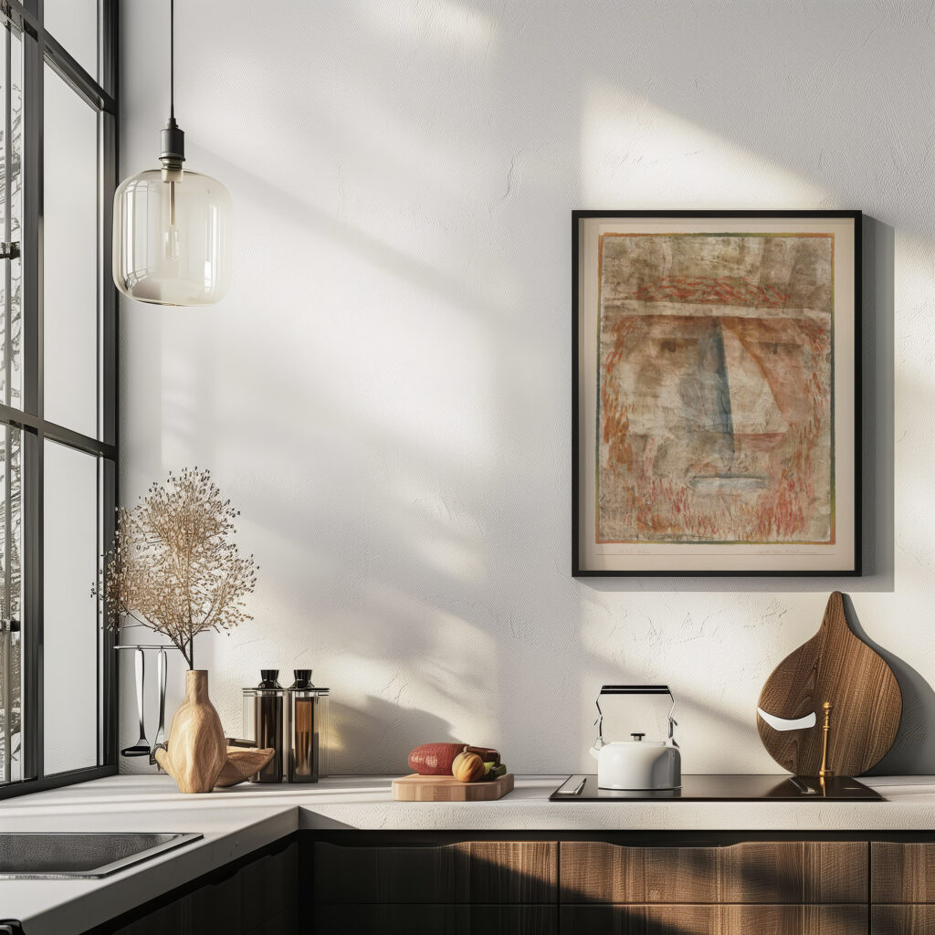 Rotbartiger Kopf 1929 Paul Klee 6 mockup