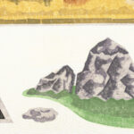 Rotstuin van de Ryoanji 1925 Kamei Tobei 8 mockup