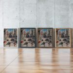 Royal Visit 1925 1925 Harry Caldecott framed posters mockup