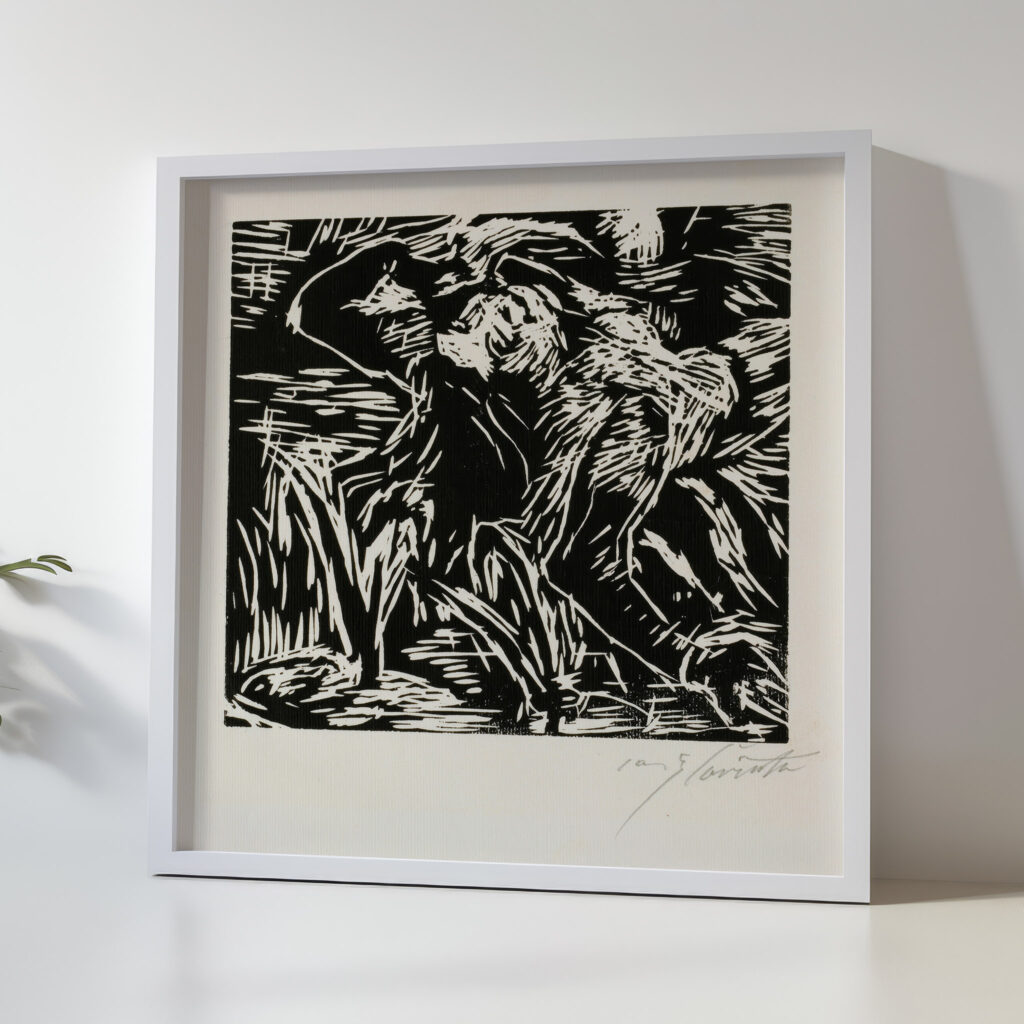 Ruckwarts gebeugter weiblicher Akt 1919 Lovis Corinth 5 mockup