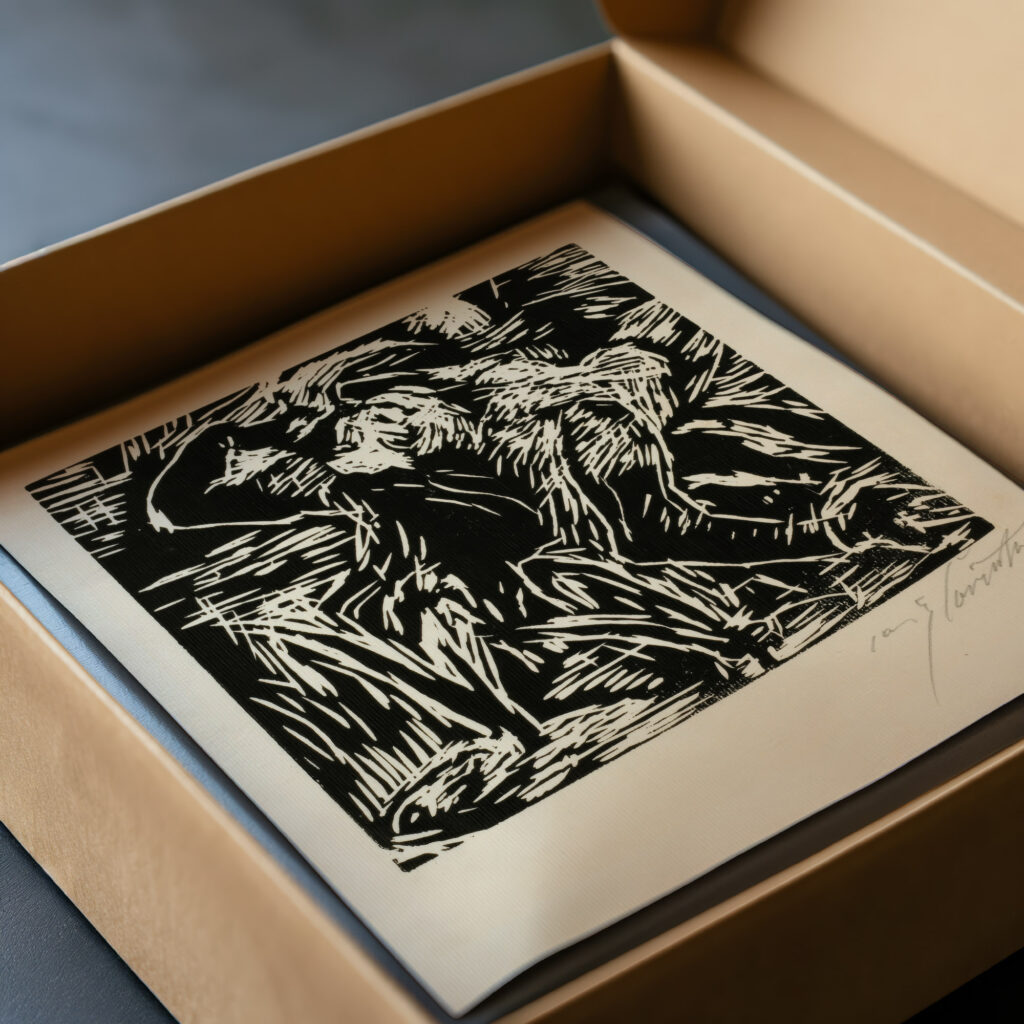 Ruckwarts gebeugter weiblicher Akt 1919 Lovis Corinth video mockup