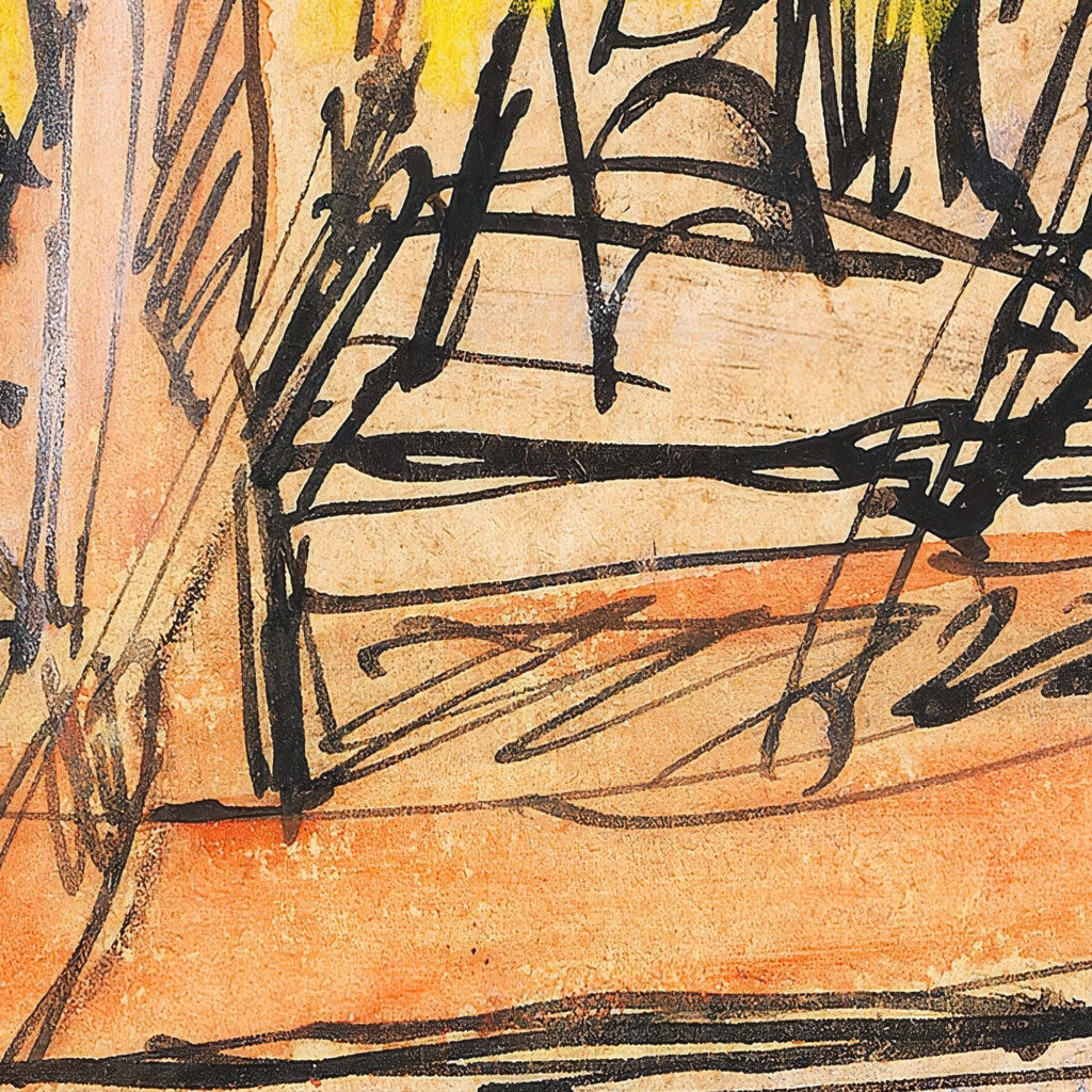 Rudernder Akt 1914 Ernst Ludwig Kirchner 8 mockup