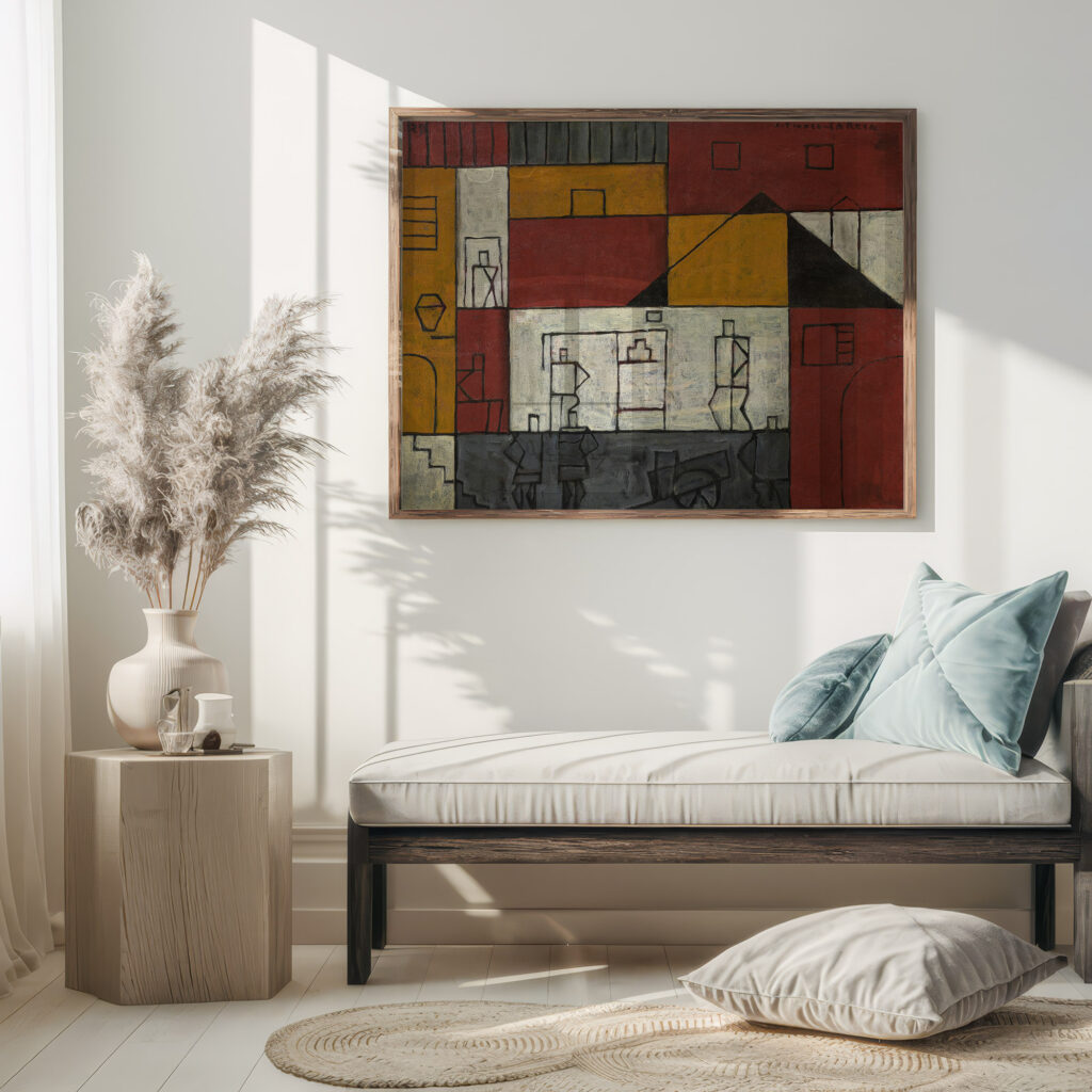 Rue no. 2 Paisaje constructivista 1929 Joaquin Torres Garcia 5 mockup