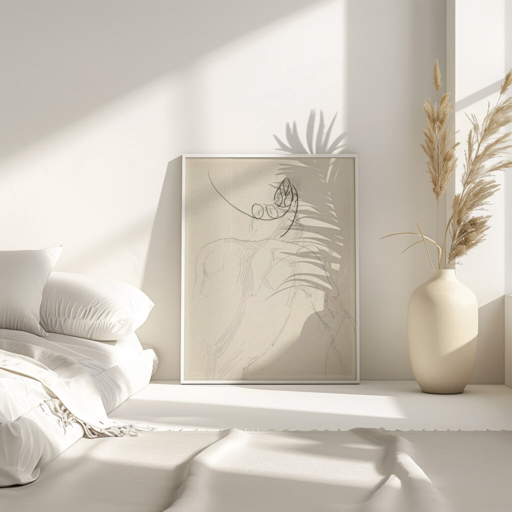 Rug van een naakte figuur 1906 Reijer Stolk 4 mockup