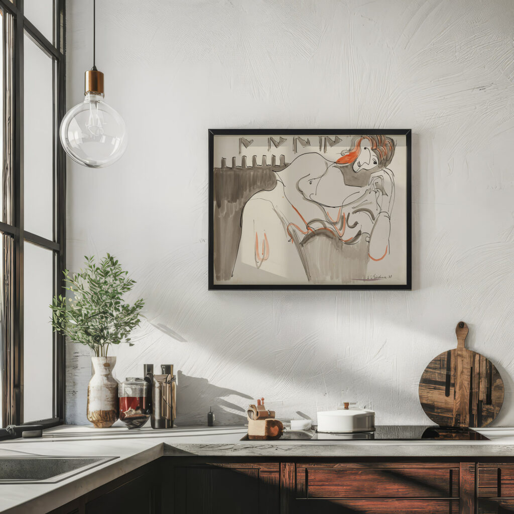 Ruhende Frau 1930 Ernst Ludwig Kirchner 6 mockup