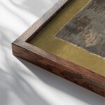 Ruine van een antiek badhuis 1787 1811 Victor Jean Nicolle close up dark wood mockup