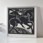 Ruiter op een paard 1888 Henri Jonas 5 mockup