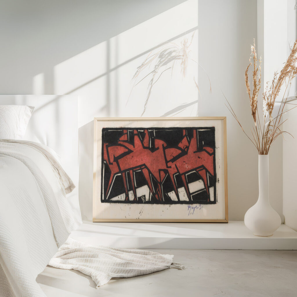 Ruiters te paard 1906 Reijer Stolk 4 mockup