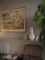 Russische Stadt. Radierung 1917 Paul Adolf Seehaus video mockup