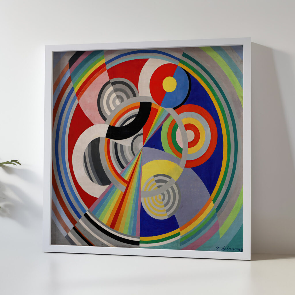Rythme n°1 1938 Robert Delaunay 5 mockup