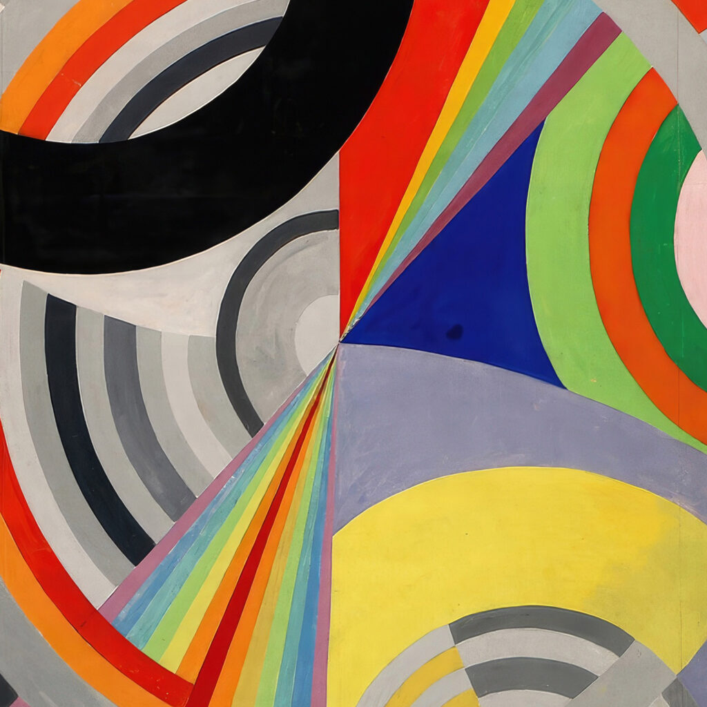 Rythme n°1 1938 Robert Delaunay 8 mockup