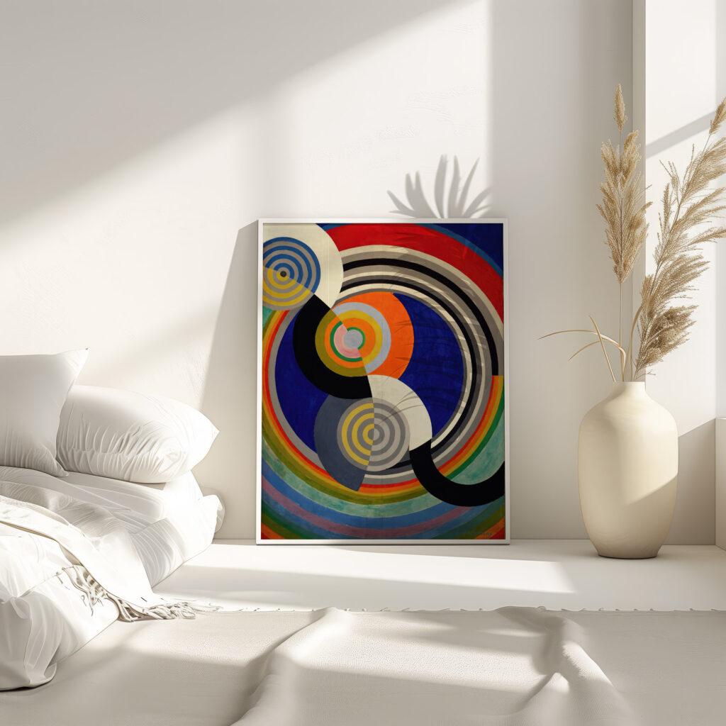 Rythme n°2 1938 Robert Delaunay 4 mockup