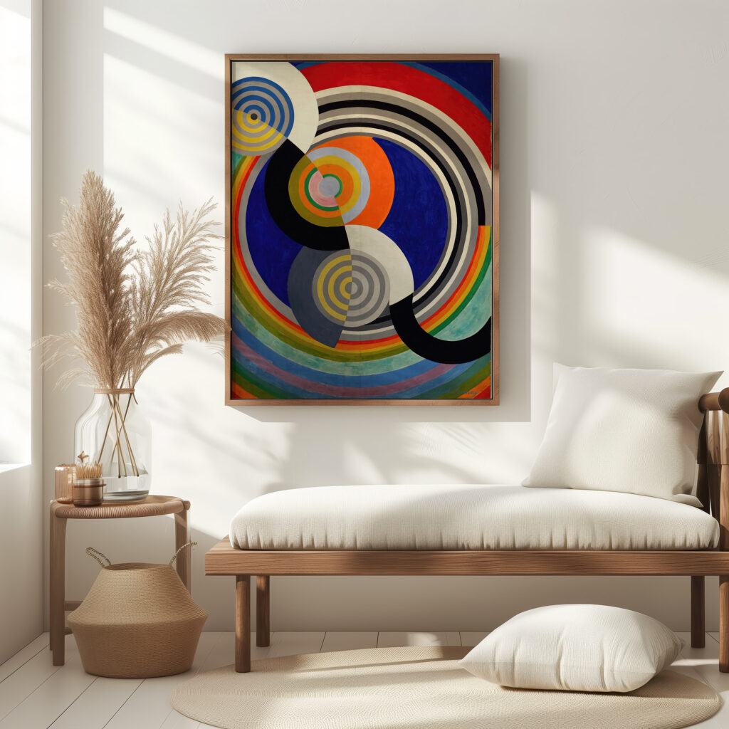 Rythme n°2 1938 Robert Delaunay 5 mockup