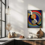 Rythme n°2 1938 Robert Delaunay 6 mockup