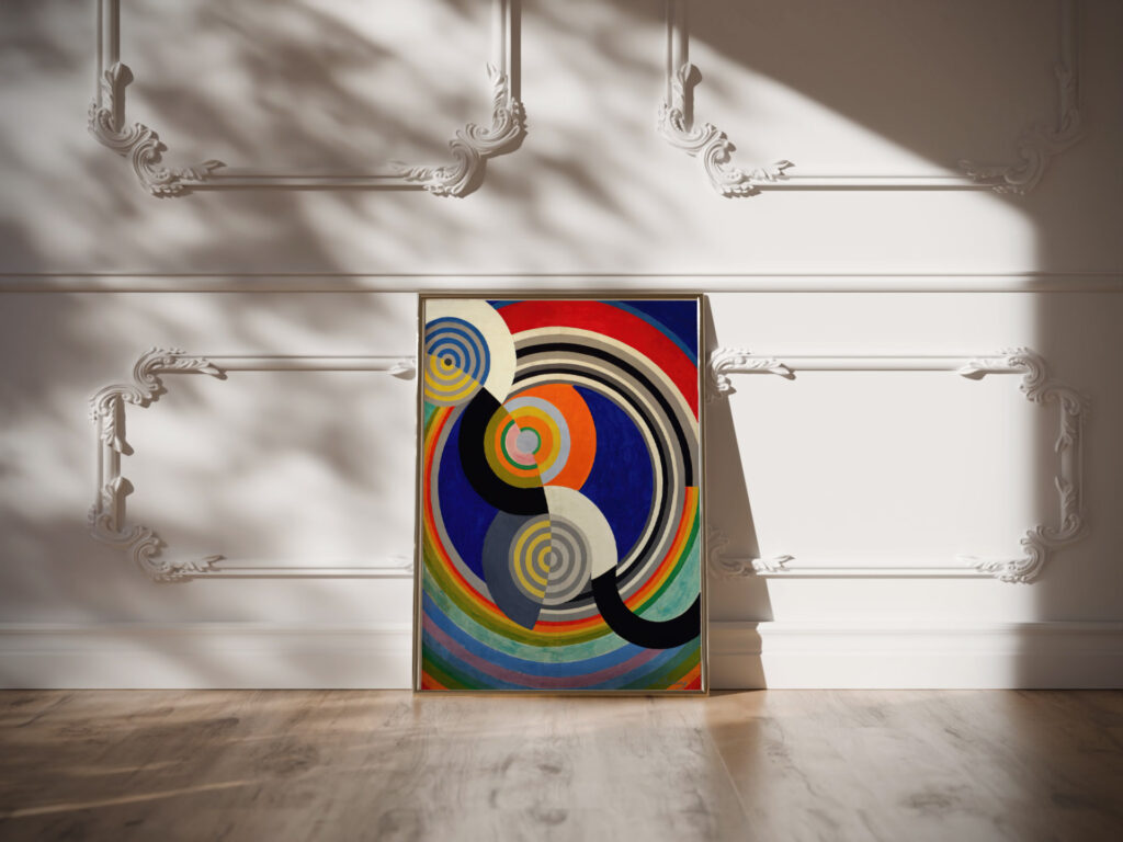 Rythme n°2 1938 Robert Delaunay video mockup