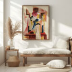STUDIE ZU HELLEM SCHAUFENSTER STUDY FOR BRIGHT SHOP WINDOW August Macke 5 mockup
