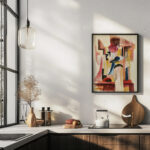STUDIE ZU HELLEM SCHAUFENSTER STUDY FOR BRIGHT SHOP WINDOW August Macke 6 mockup