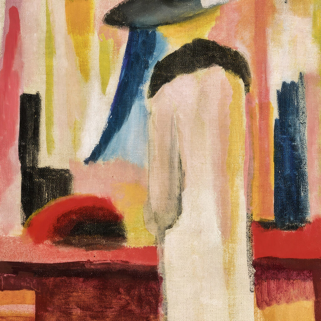 STUDIE ZU HELLEM SCHAUFENSTER STUDY FOR BRIGHT SHOP WINDOW August Macke 8 mockup
