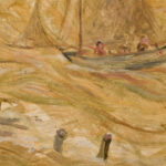 Sailing boat on a sea 1927 Tadeusz Makowski 8 mockup