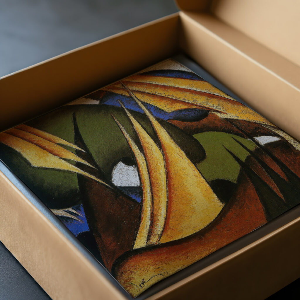 Sails between 1911 and 1912 Arthur Dove video mockup