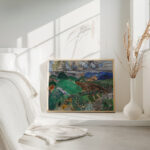 Saint Paul de Vence circa 1920 Raoul Dufy 4 mockup