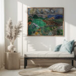 Saint Paul de Vence circa 1920 Raoul Dufy 5 mockup