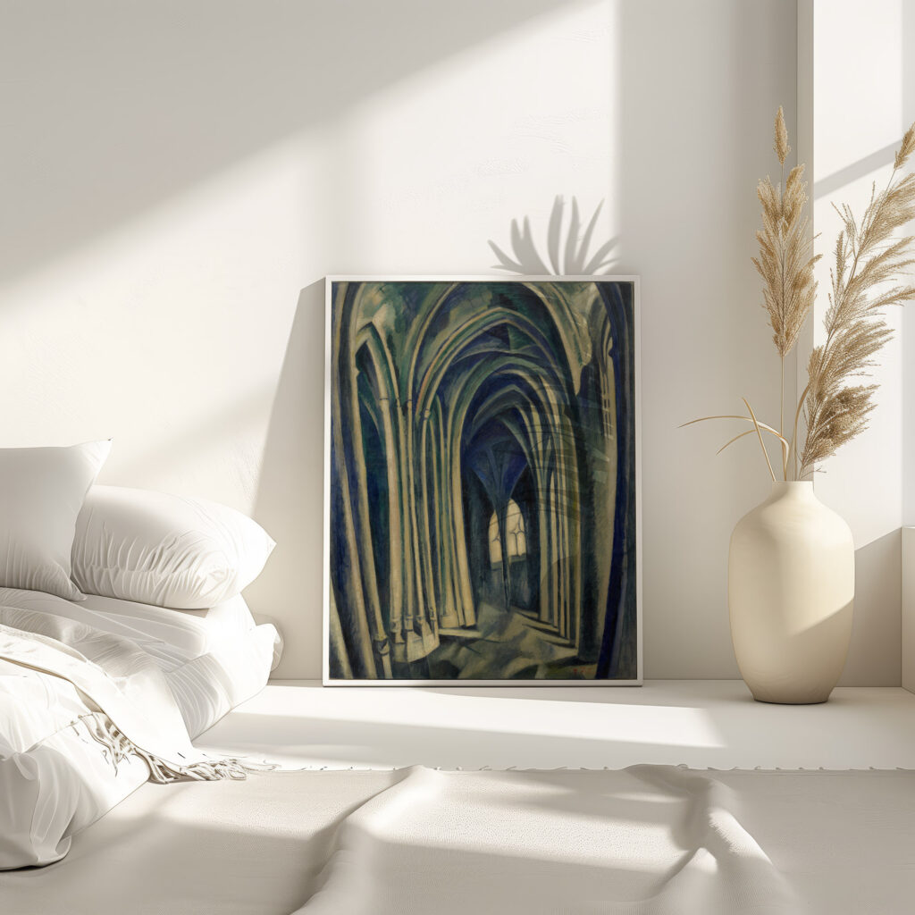 Saint Severin No. 3 1909 1910 Robert Delaunay 4 mockup