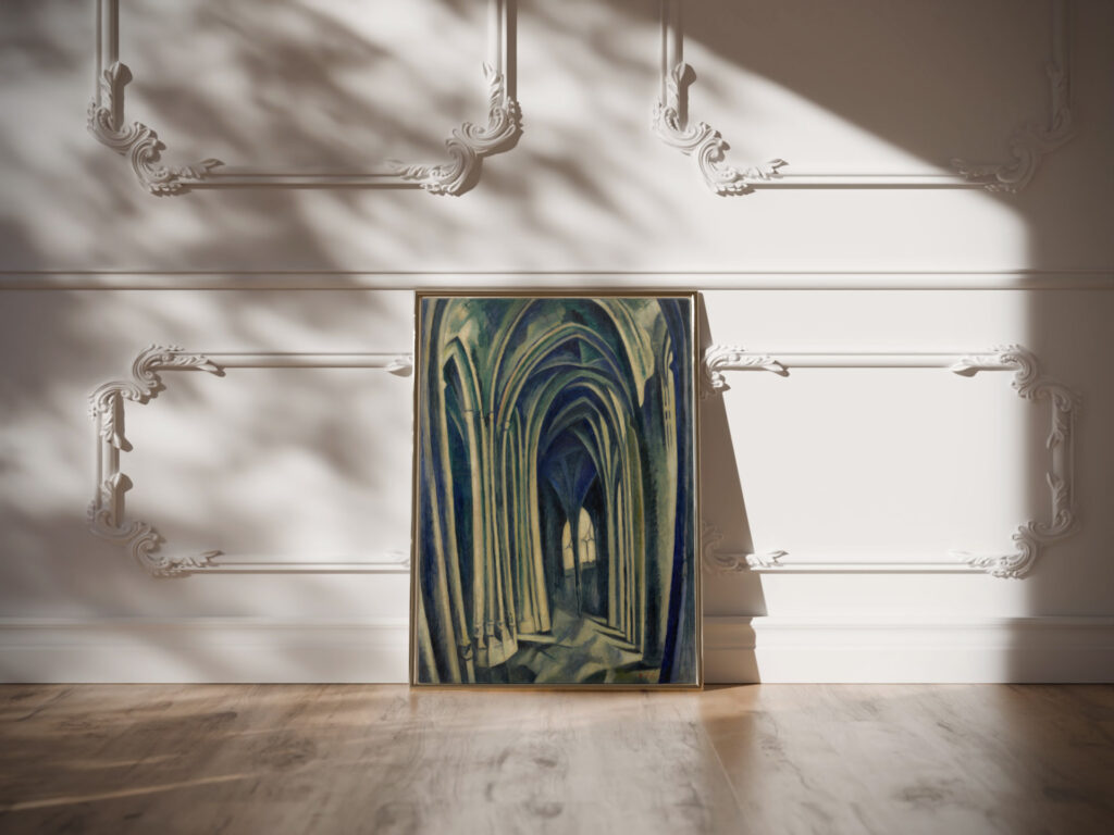 Saint Severin No. 3 1909 1910 Robert Delaunay video mockup