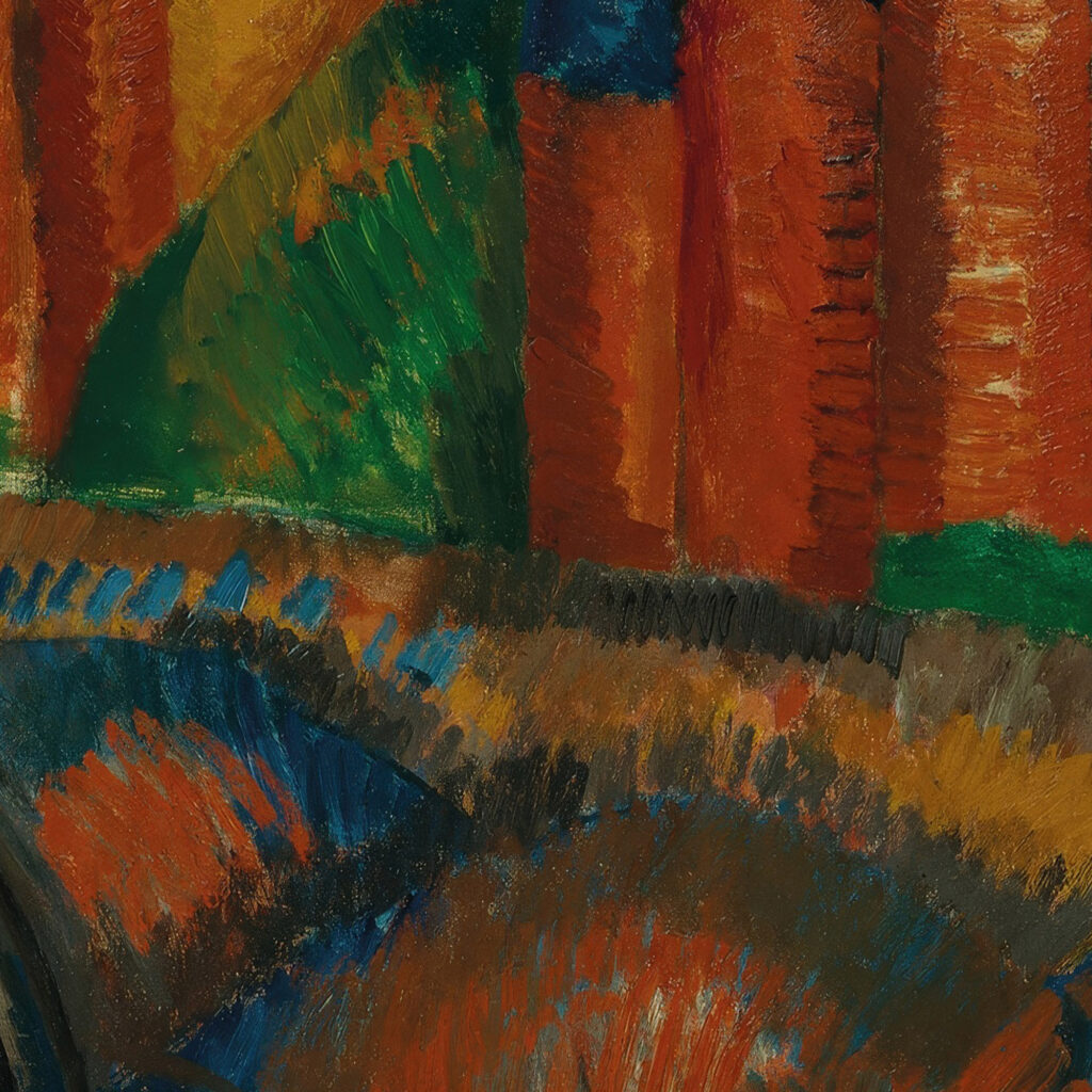 Sainte Adresse la plage 1909 Raoul Dufy 8 mockup