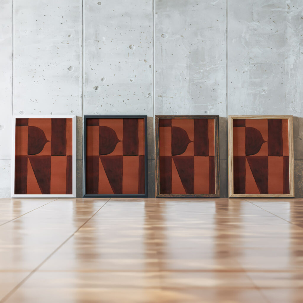 Salambo II 1910–15 Unknown framed posters mockup