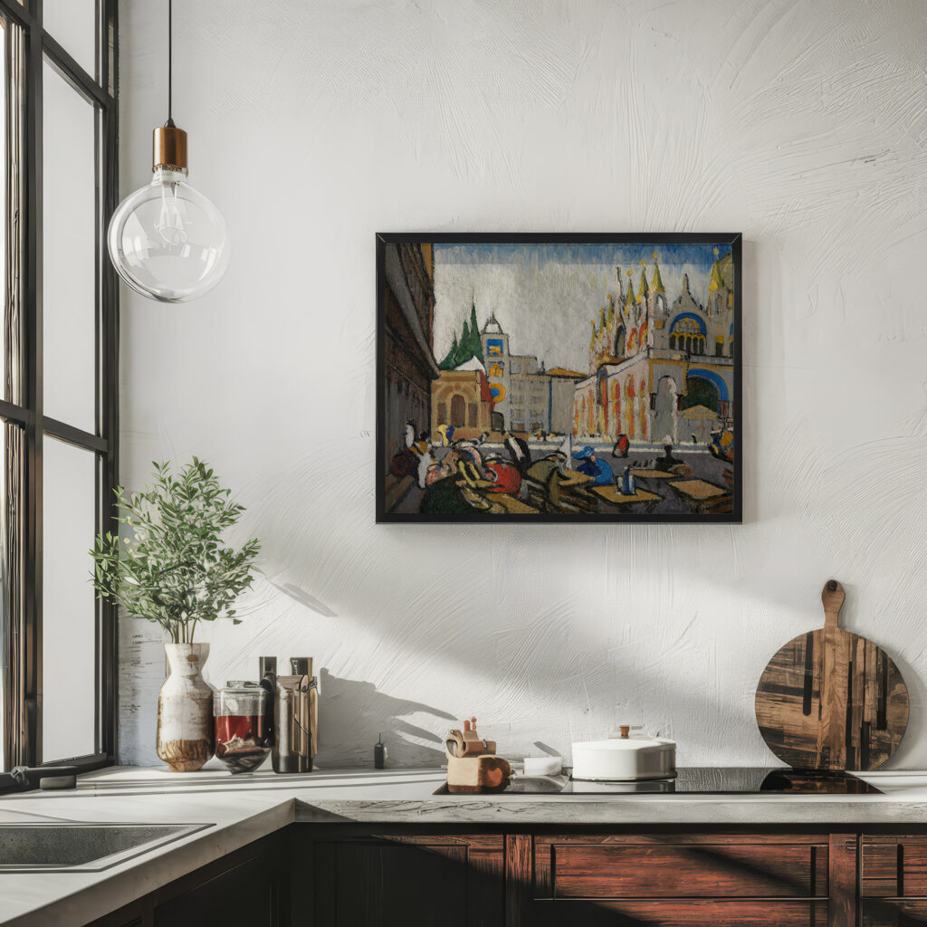 San Marco from the Piazetta 1913 Jules Schmalzigaug 6 mockup