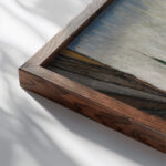 San Marco from the Piazetta 1913 Jules Schmalzigaug close up dark wood mockup