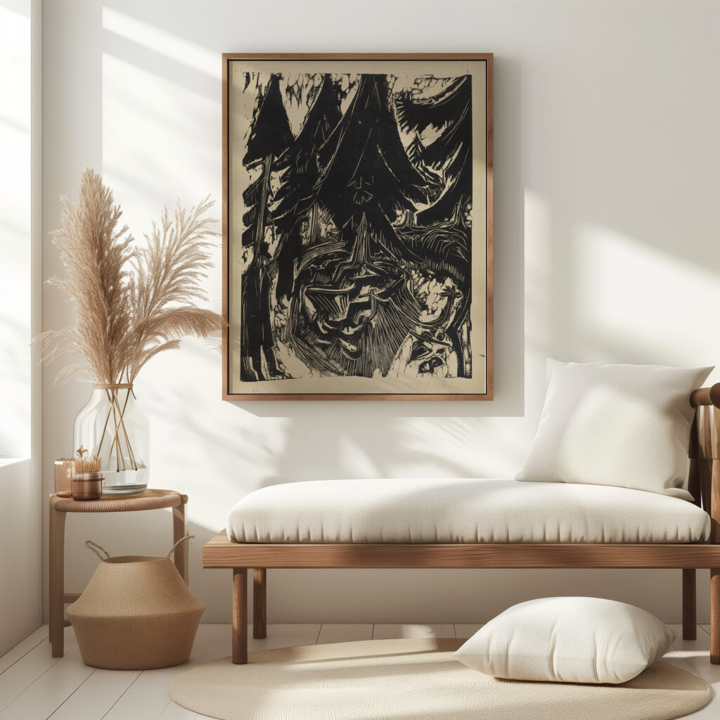 Sanatoriumsspaziergang 1916 Ernst Ludwig Kirchner 5 mockup