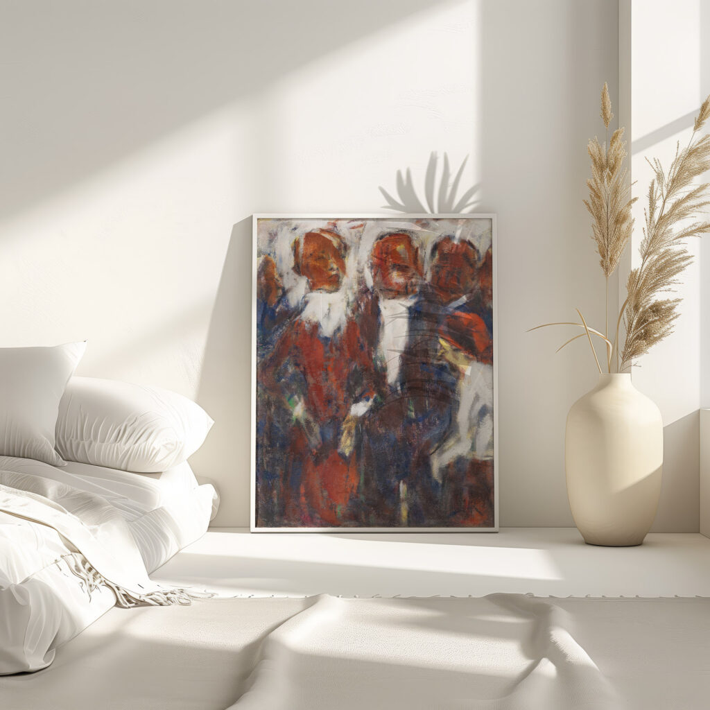 Sangerin I 1921 Christian Rohlfs 4 mockup