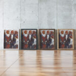 Sangerin I 1921 Christian Rohlfs framed posters mockup