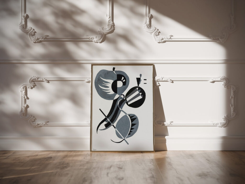 Sans Titre 1934 Wassily Kandinsky video mockup