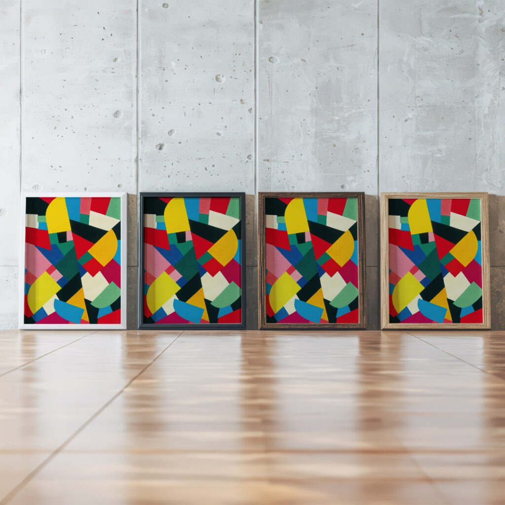 Sans Titre 1936 Otto Freundlich framed posters mockup