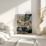 Sans Titre Collagierte Bildpostkarte Das Kreisen 1922 Kurt Schwitters 4 mockup