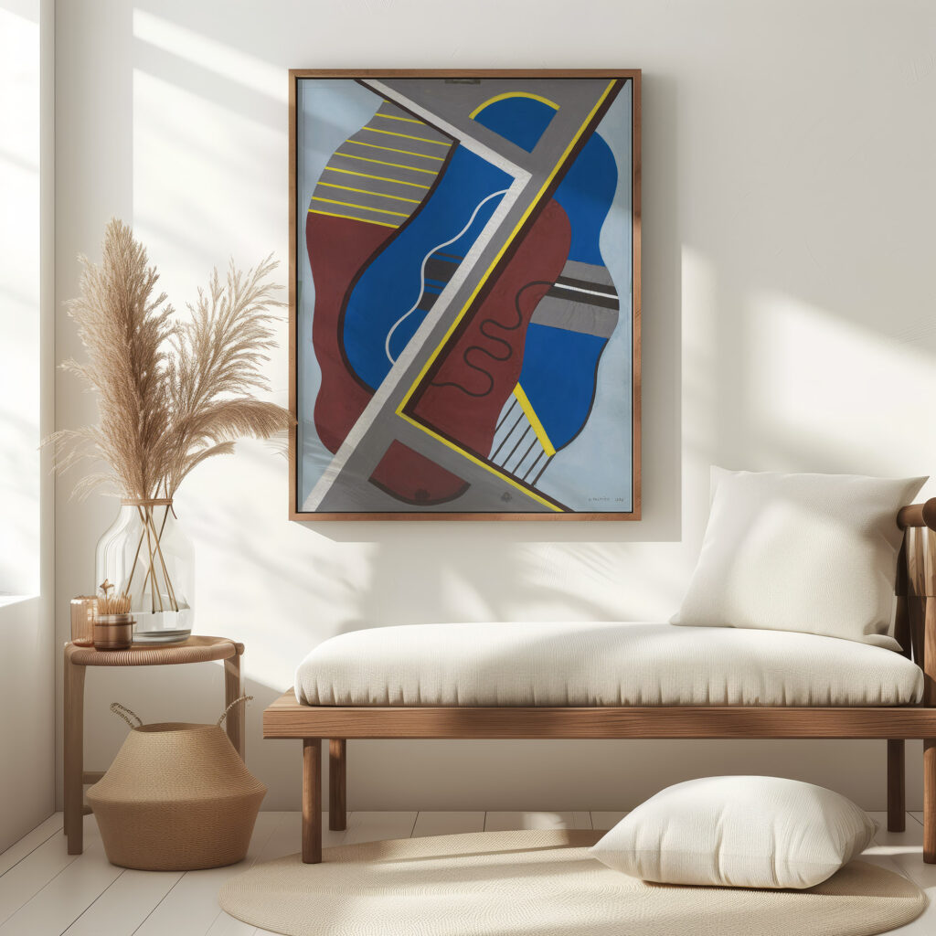 Sans Titre Etude Pour Un Motifs Decoratif 1930 Georges Valmier 5 mockup